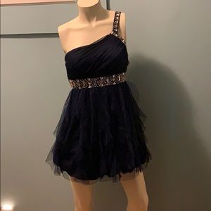 Navy shirt formal dress
